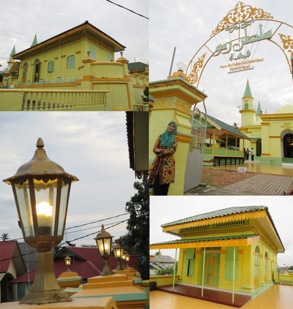 Berbagai sudut Masjid Raya Sultan Riau